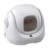 Catlink Έξυπνη Αυτοκαθαριζόμενη Αμμοδόχος Baymax Lite (Ανοιχτό Γκρι)