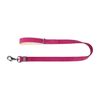 Waudog Natural Leather dog Leash 20 mm Wide, 122 cm Long Pink