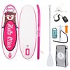 Funwater Tuxedo Sailor Παιδική Σανίδα sup 2,4m (Ροζ)