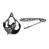 Dogness Walking set Leash 1,5m+harness for dog (Multicolor)