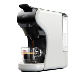 Capsule Coffee  Machine 4 in 1 Hibrew h1a-White (White)