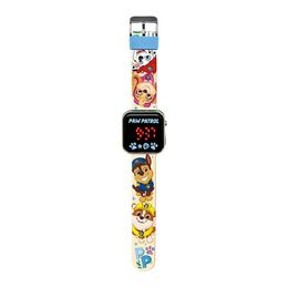 Kids Licensing Ψηφιακό Ρολόι Χειρός με Οθόνη led paw Patrol (Μπεζ/πολύχρωμο)