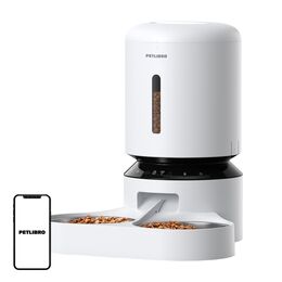 Petlibro Granary Διανομέας Τροφής με Διπλό Μπολ, Wifi, 5l (Λευκό)