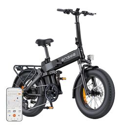 Ηλεκτρικό Ποδήλατο Engwe pro 3.0 Boost 250w 20" (Μαύρο)