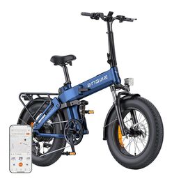 Ηλεκτρικό Ποδήλατο Engwe pro 3.0 Boost 250w 20" (Μπλε)