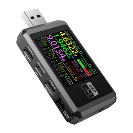 Fnirsi Fnb48p usb Port Tester Μαύρο