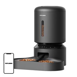 Petlibro Granary Διανομέας Τροφής με Διπλό Μπολ, Wifi, 5l (Μαύρο)