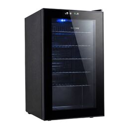 Ψυγείο Προβολής Ποτών Euhomy Br001-89 70l (Μαύρο)