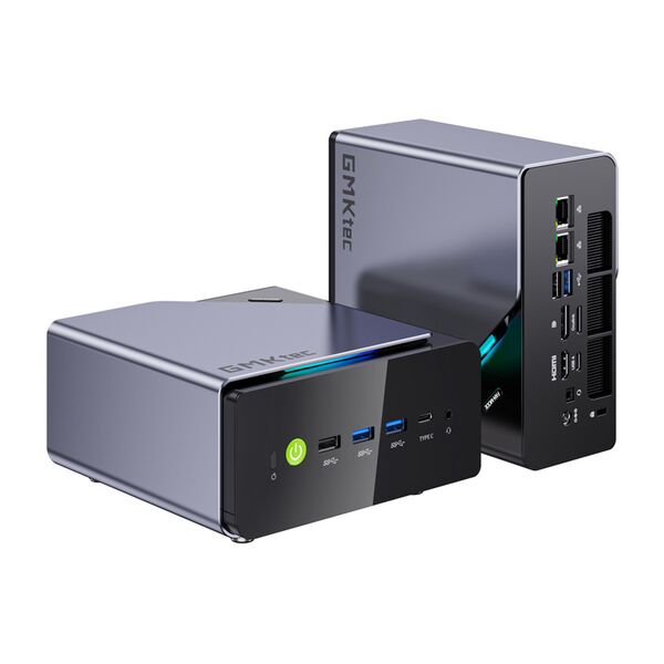 Mini pc Gmktec k12 Ryzen 7 h 225 16gb 255 32gb ram + 1tb ssd win 11 pro