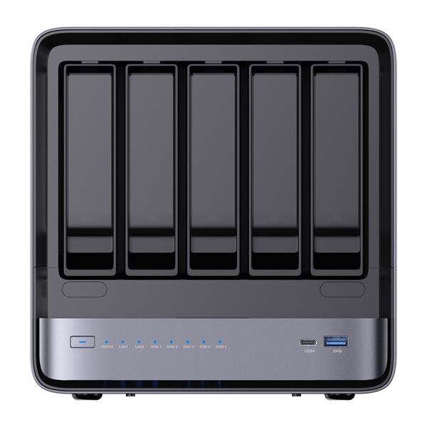 Mini-pc Minis Forum nas n5 amd Ryzen 7 H255, 16gb+128gb os Storage