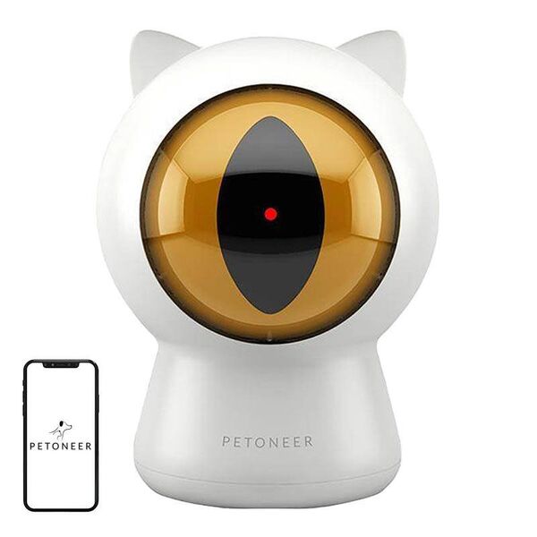 Petoneer Παιχνίδι Γάτας/σκύλου με Έξυπνο Λέιζερ Smart dot (Λευκό)