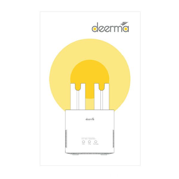 Deerma Στεγνωτήριο Παπουτσιών dem-Hx10w (Λευκό)