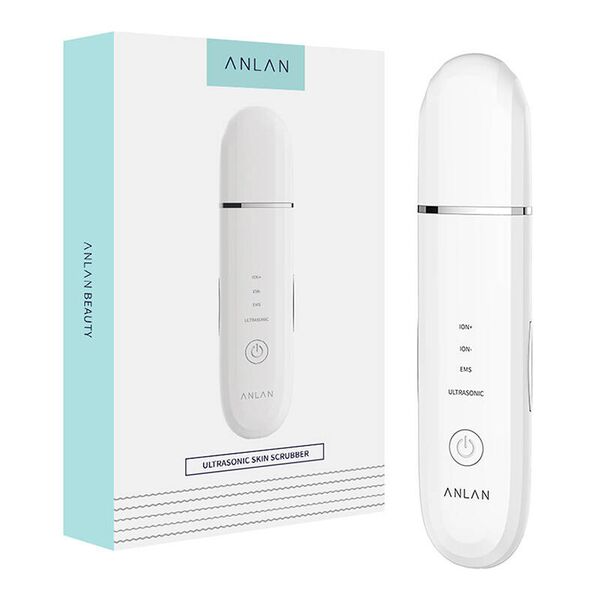 Ultrasonic Skin Scrubber Anlan Alcpj07-02 (White)