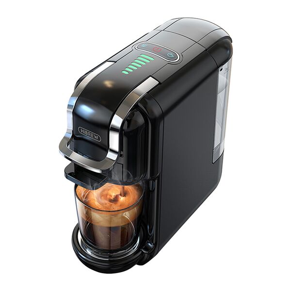 Hibrew Καφετιέρα για Κάψουλες h2b 5σε1 19bar (Μαύρο)