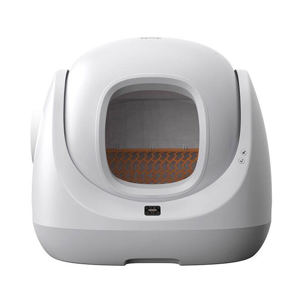 Catlink Έξυπνη Αυτοκαθαριζόμενη Αμμοδόχος Baymax Lite (Ανοιχτό Γκρι)