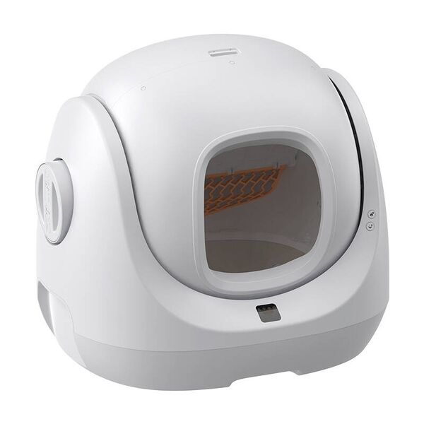 Catlink Έξυπνη Αυτοκαθαριζόμενη Αμμοδόχος Baymax Lite (Ανοιχτό Γκρι)