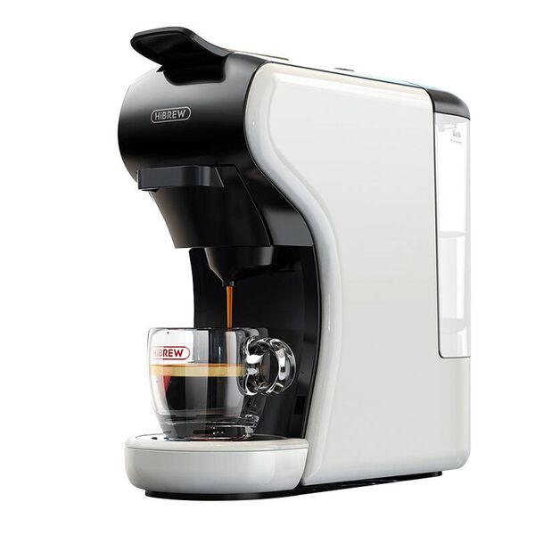 Capsule Coffee  Machine 4 in 1 Hibrew h1a-White (White)