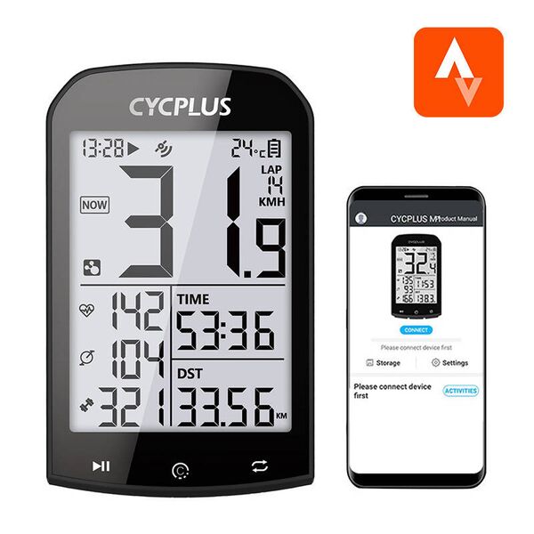 Cycplus Κοντέρ Ποδηλάτου m1 (Μαύρο)