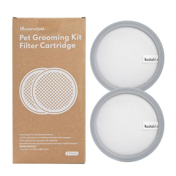 Replacement Filters for pet Grooming kit Homerunpet