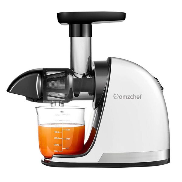 Slow Juicer Amzchef 1501-wt (White)