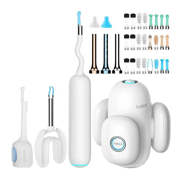 Ωτοσκόπιο με Κάμερα Καθαρισμού Αυτιών Bebird Home 30s (Λευκό)