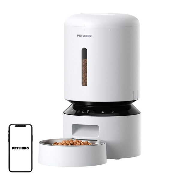 Petlibro Granary Wifi Διανομέας Ζωοτροφών, 5l (Λευκό)