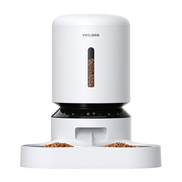Petlibro Granary Διανομέας Τροφής με Διπλό Μπολ, Wifi, 5l (Λευκό)