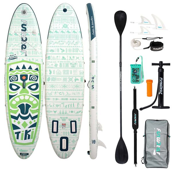 Funwater sup Paddleboard Supfw05d Tiki 3,2m (Πράσινη)