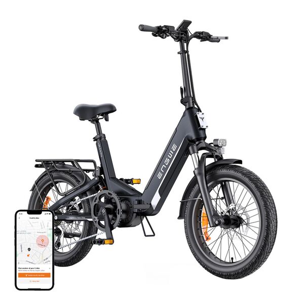Engwe l20 pro 3.0 250w 20" Ηλεκτρικό Ποδήλατο (Μαύρο)