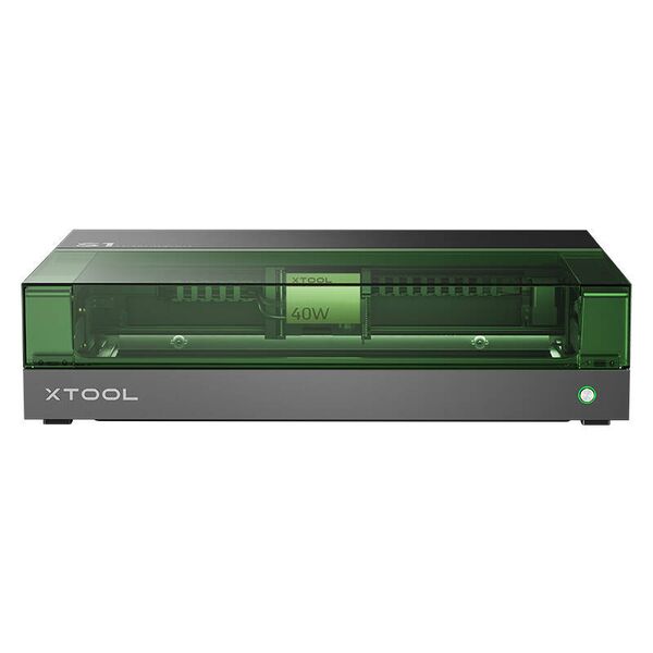 Xtool s1 40w 2-σε-1 Μηχανή Χαρακτικής με Λέιζερ - Ολοκληρωμένο σετ (Μαύρο)