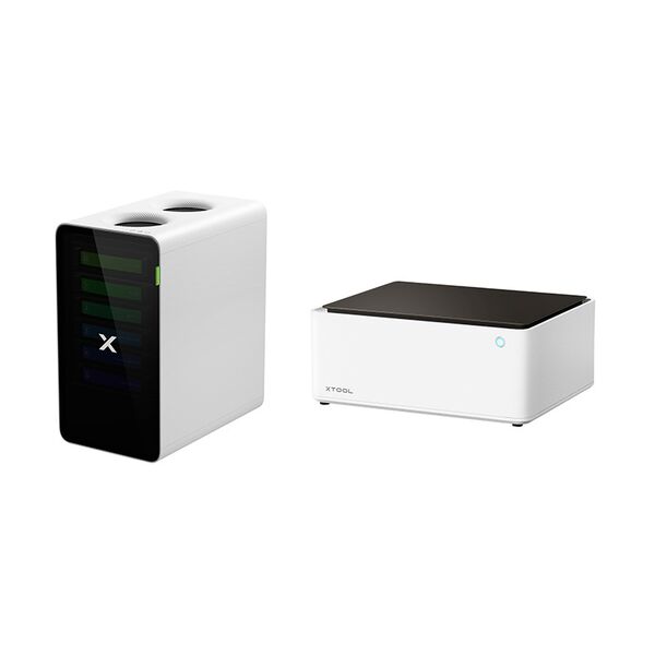 2 σε 1 Xtool m1 10w Laser Engraver + Xtool Safetypro™ ap2 Απορροφητής Καπνού