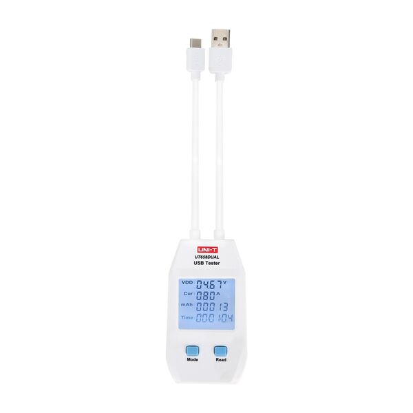 Uni-t Ut658dual Δοκιμαστής Υποδοχών usb