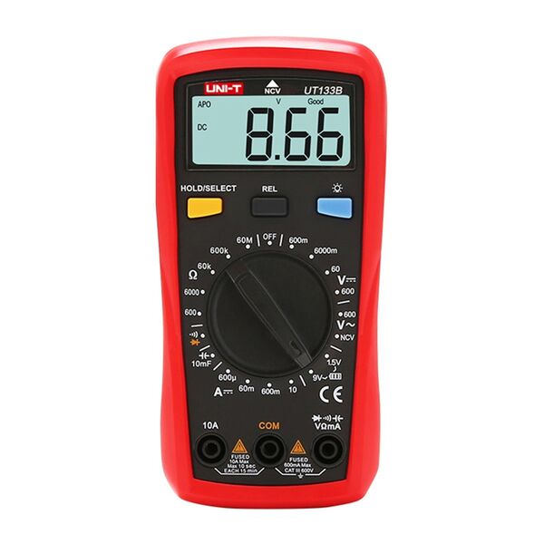 Uni-t Ut133b Φορητό Ψηφιακό Πολύμετρο