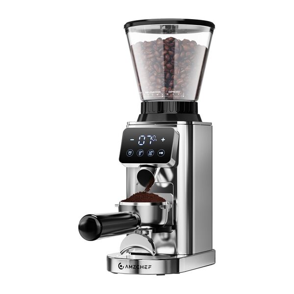 Μύλος Καφέ Amzchef ce-Cg209-sv (Ασημί)