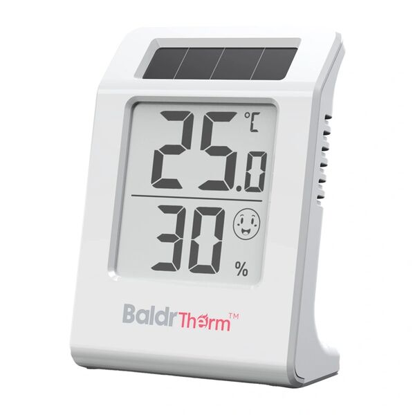 Baldrtherm E0587th Θερμοϋγρομέτρο με Ηλιακή Τροφοδοσία