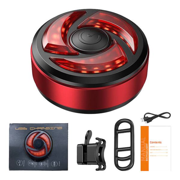 Πίσω Φανάρι Ποδηλάτου Superfire Btl02 – Usb, 330 Mah, 3 Λειτουργίες