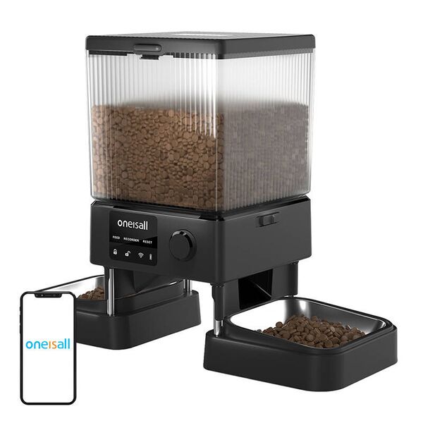 Automatic Double pet Feeder  Wifi Oneisall
