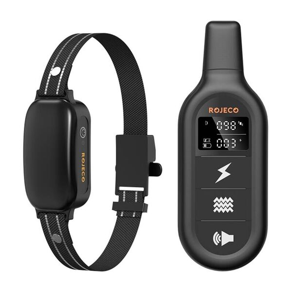 Rojeco 1000m Pd521 Ηλεκτρικό Κολάρο Γάβγισμα (Μαύρο)