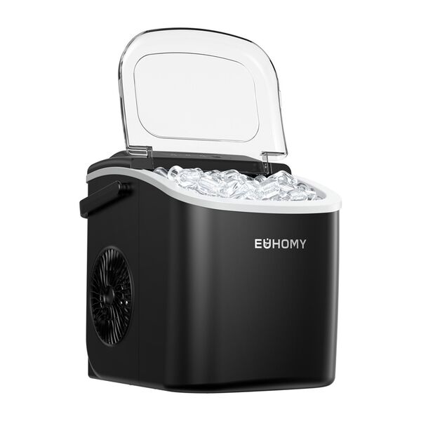 Παγομηχανή Euhomy Im001, 1,2 l, 12 kg (Μαύρη)