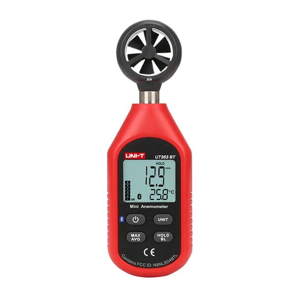 Uni-t Ut363bt Μίνι Ανεμόμετρο