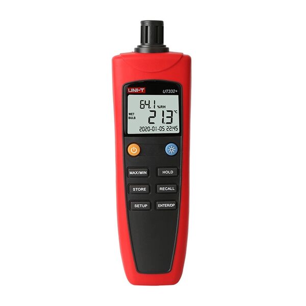 Μετρητής Θερμοκρασίας και Υγρασίας uni-t Ut332+