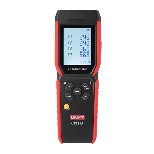 Uni-t Ut325f Θερμόμετρο 4 Καναλιών