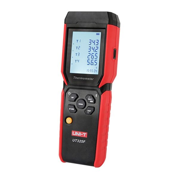 Uni-t Ut325f Θερμόμετρο 4 Καναλιών