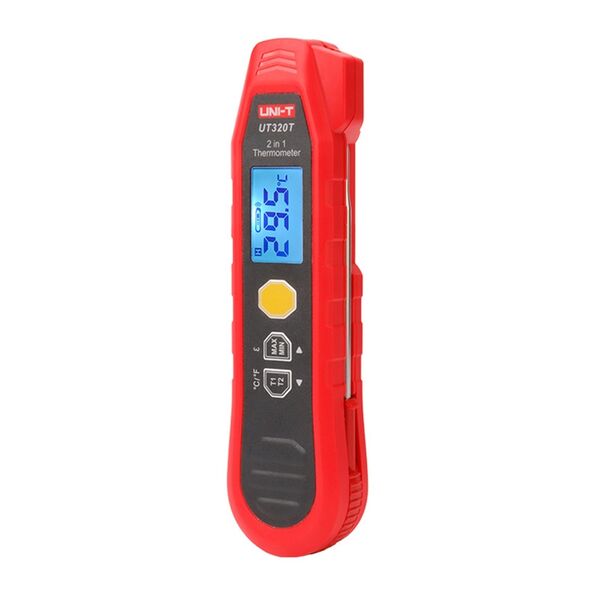 Uni-t Ut320t Θερμόμετρο 2 σε 1