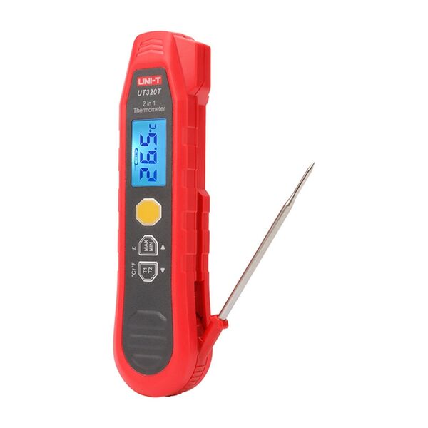 Uni-t Ut320t Θερμόμετρο 2 σε 1