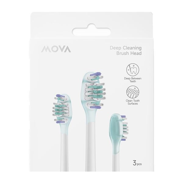 Κεφαλές Βουρτσών Mova για τα Μοντέλα Fresh 20 και Sensus Fresh 10
