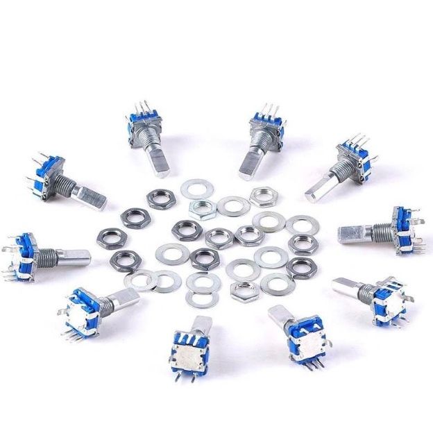 Rotary Encoder with switch - Audio Digital Potentiometer 20mm handle ...